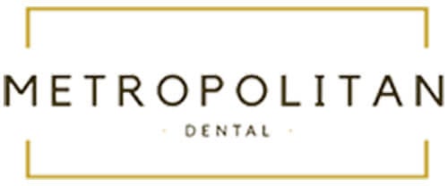 blurry metropolitan dental logo